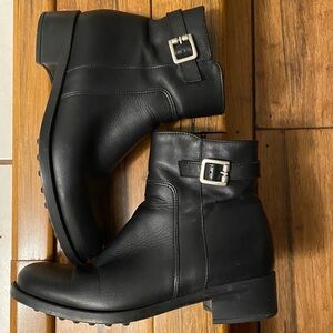 La Canadienne leather booties size women's 8.5